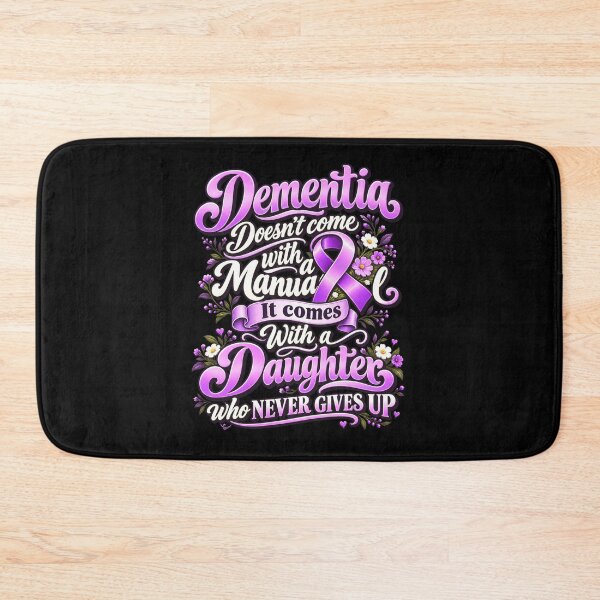 Item preview, Dementia Doesn't Come With A Manual It Comes With A Daughter Who Never Gives Up Dementia Awareness Caregiver Support designed and sold by FolkGraphics.