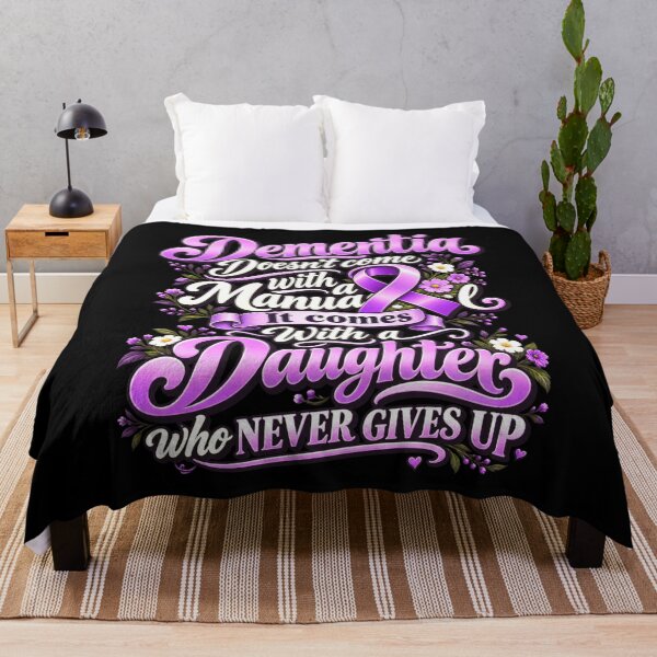 Item preview, Dementia Doesn't Come With A Manual It Comes With A Daughter Who Never Gives Up Dementia Awareness Caregiver Support designed and sold by FolkGraphics.