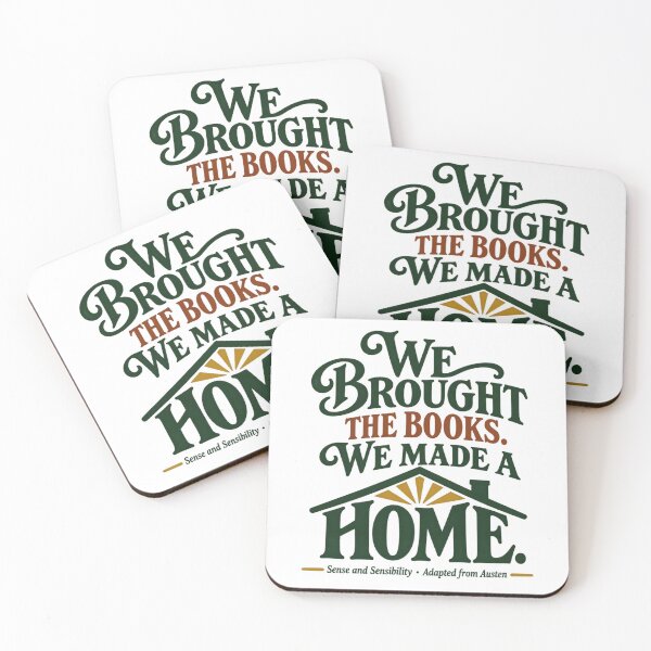 Item preview, Sense and Sensibility: We Brought the Books Home designed and sold by Fenay Designs.