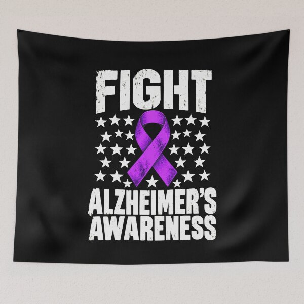 Item preview, Fight Alzheimer's Awareness Dementia Support Caregiver Family designed and sold by FolkGraphics.