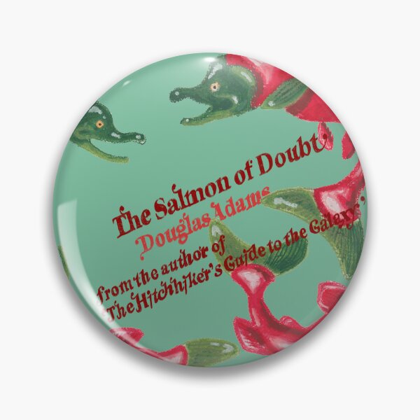 Item preview, 'The Salmon of Doubt' by Douglas Adams designed and sold by ethanvsanders.
