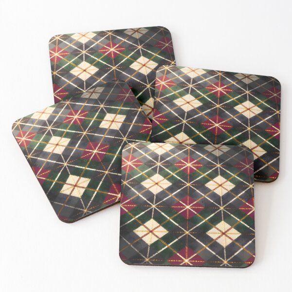 Item preview, Classic Bold Tartan Argyll Diamond Plaid Pattern designed and sold by Sybille-Yates.