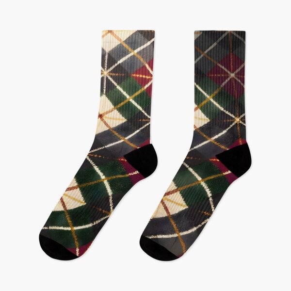 Aperçu de l'œuvre Motif à carreaux tartan Argyll classique et audacieux créée et vendue par Sybille-Yates.