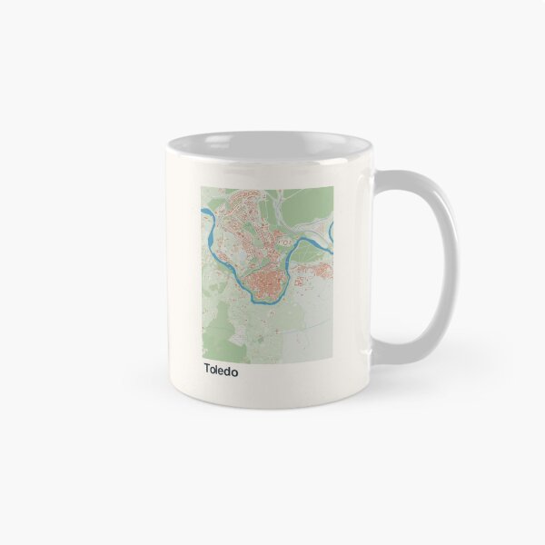 Item preview, Toledo Minimalistic Map Art designed and sold by MapsNerd.