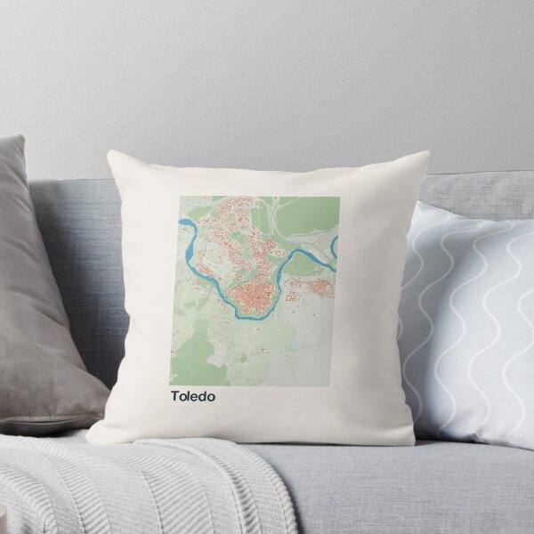 Item preview, Toledo Minimalistic Map Art designed and sold by MapsNerd.