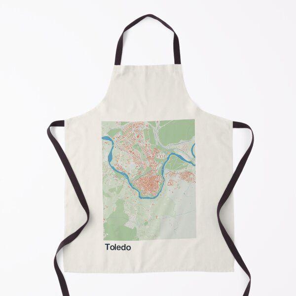 Item preview, Toledo Minimalistic Map Art designed and sold by MapsNerd.