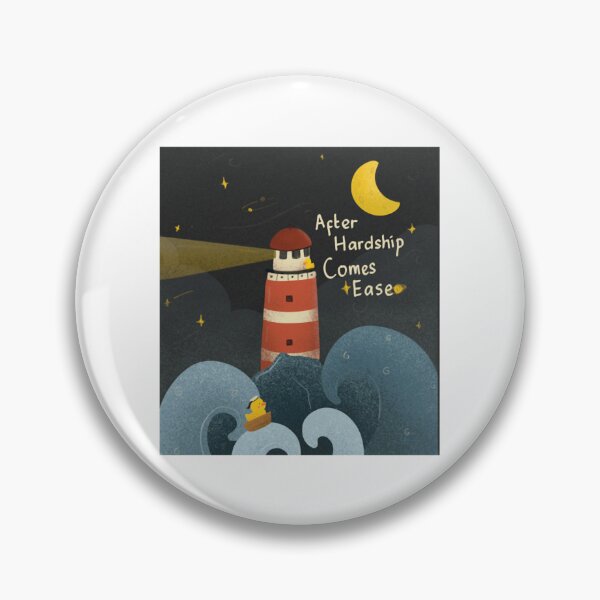 Item preview, Lighthouse Night Ocean Waves Safe Harbor Graphic designed and sold by Tataoliver.
