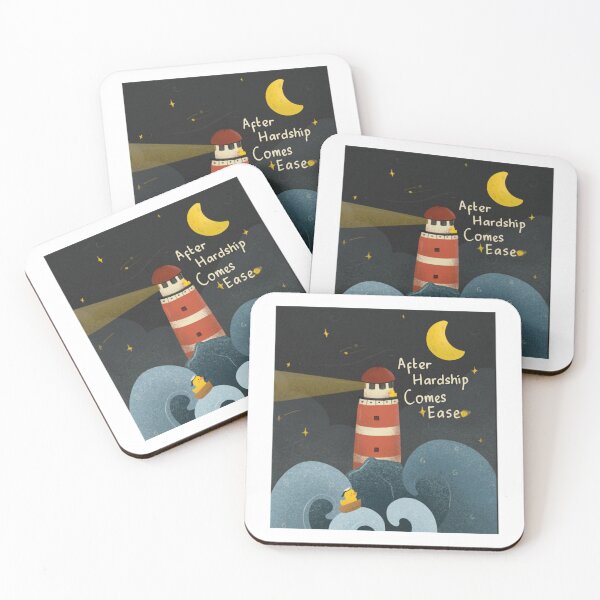 Item preview, Lighthouse Night Ocean Waves Safe Harbor Graphic designed and sold by Tataoliver.