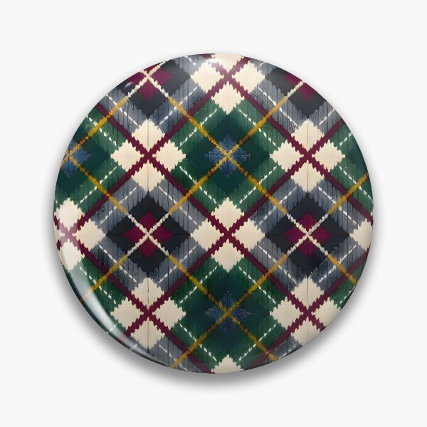 Aperçu de l'œuvre Motif à carreaux tartan Argyll classique et audacieux créée et vendue par Sybille-Yates.