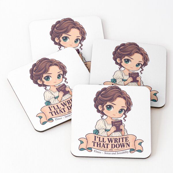 Item preview, Sense and Sensibility: Elinor Writes It Down designed and sold by Fenay Designs.