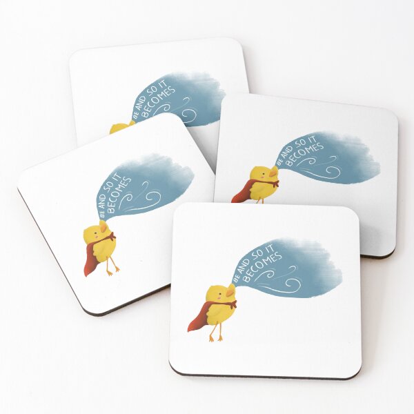 Item preview, Duck Whimsical Blowing Blue Smoke Creative Cartoon Art designed and sold by Tataoliver.