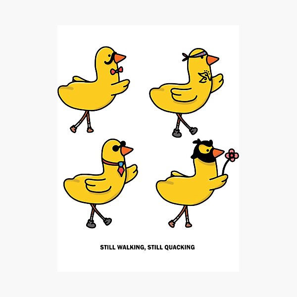 Item preview, The Duckies Four Funny Yellow Chicks Collection designed and sold by Tataoliver.