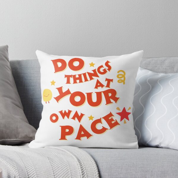 Item preview, Do Things at Your Own Pace – Positive Motivation Quote Design designed and sold by SURYAsticker.