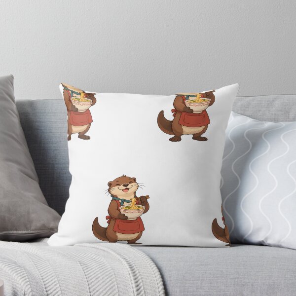 Item preview, Ollie Ramen Otter - Cute Noodle Chef designed and sold by CozyMigo.