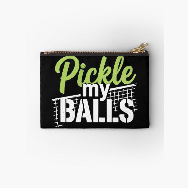 Item preview, Pickle My Balls Funny Pickleball Player Sports Pun Graphic designed and sold by DesignedByMarty.