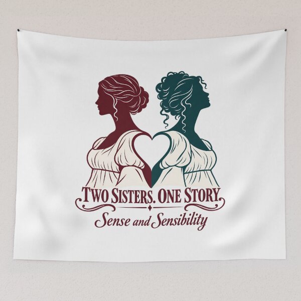 Item preview, Sense and Sensibility: Two Sisters One Story designed and sold by Fenay Designs.