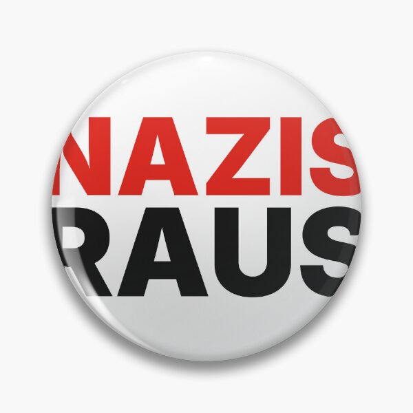 Artikelvorschau, Nazis Raus - Antifa-deutsche Slogan-Typografie entworfen und verkauft von AntifaShop.