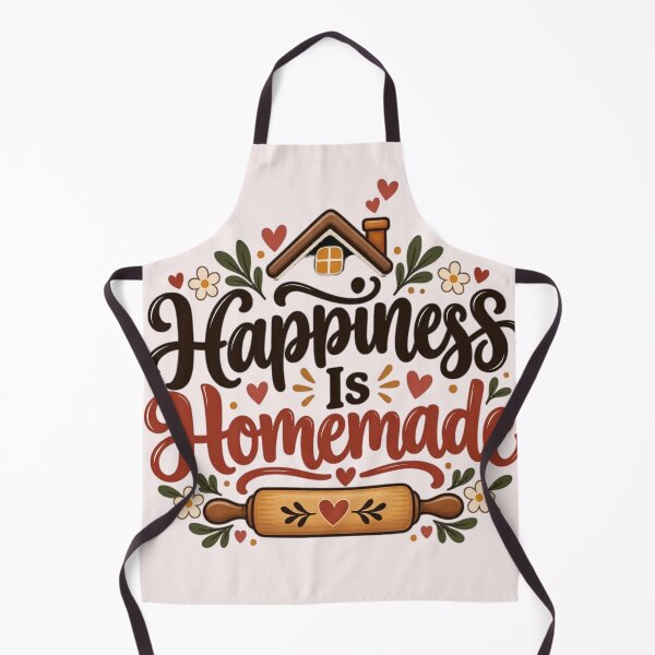 Item preview, Happiness Is Homemade – Cottagecore Home Baking Design designed and sold by Sanika arts .