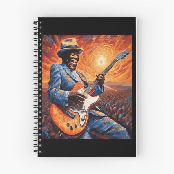 Item preview, Buddy Guy Fiery Blues Guitar Portrait Design designed and sold by Wend123.
