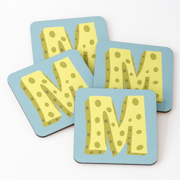 Item preview, Letter M, Fun Yellow Cartoon Alphabet – Letter M for Kids designed and sold by charlypicazo.