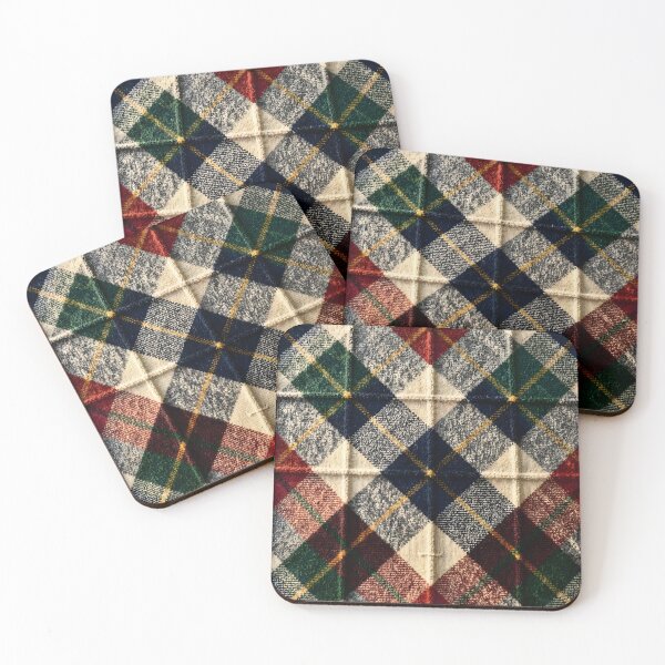 Item preview, Classic Green Tartan Argyll Diamond Plaid Pattern designed and sold by Sybille-Yates.