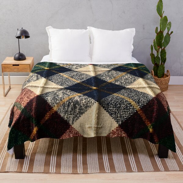 Artikelvorschau, Klassisches grünes Tartan-Argyll-Rautenmuster entworfen und verkauft von Sybille-Yates.