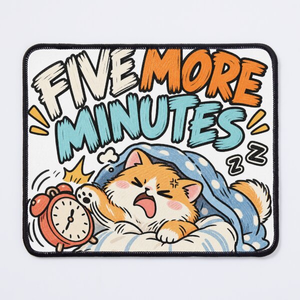 Item preview, Funny Sleepy Corgi – Five More Minutes  복사 designed and sold by Moonya26.