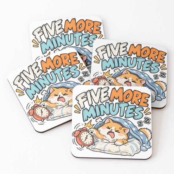 Item preview, Funny Sleepy Corgi – Five More Minutes  복사 designed and sold by Moonya26.