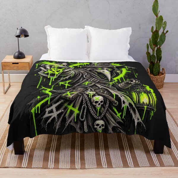 Item preview, Plague Vandal – Graffiti Plague Doctor Dark Street Art designed and sold by Ashen Threads Studio.