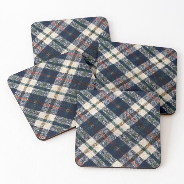 Item preview, Classic Blue Tartan Argyll Diamond Plaid Pattern designed and sold by Sybille-Yates.