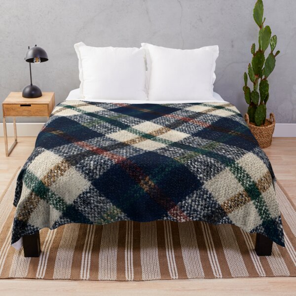 Item preview, Classic Blue Tartan Argyll Diamond Plaid Pattern designed and sold by Sybille-Yates.
