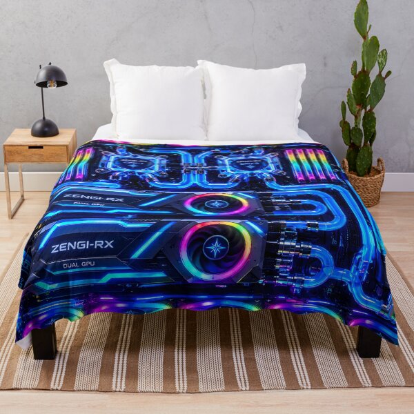 Aperçu de l'œuvre Tapis de souris gaming PC à refroidissement liquide personnalisé, tapis de bureau double GPU, tapis de souris gaming carré, tapis de bureau ultime pour PC à refroidissement liquide créée et vendue par PORTE DE ESPERANCE.