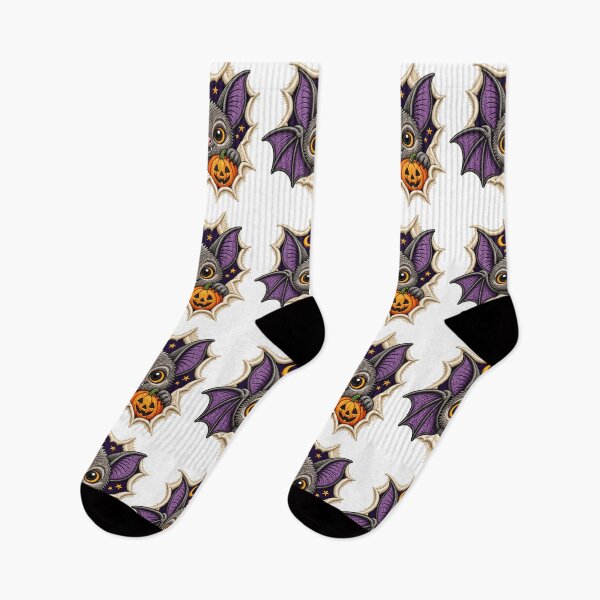 Item preview, Kawaii Halloween Bat Pumpkin Graphic designed and sold by DesignArtist.ia.