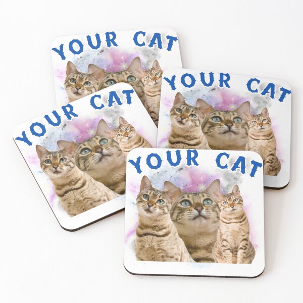 Item preview, Your Cat Cosmic Galaxy – Cute Cat Lover Space Design designed and sold by SURYAsticker.
