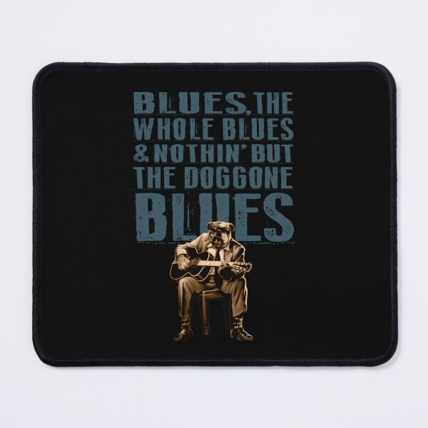 Item preview, Whole Blues Doggone Blues Typography Design designed and sold by Wend123.
