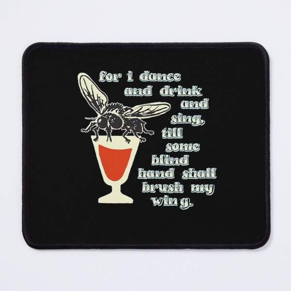 Item preview, Classic Literature Poem Fly Wine Glass Art designed and sold by RebeccaLes1.