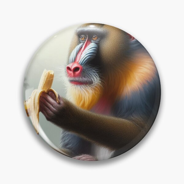 Item preview, Mandrill monkey designed and sold by ZeusGallery.