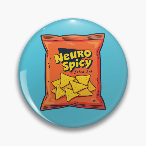 Item preview, Neuro-spicy | Extra Hot | funny tortilla chip bag meme designed and sold by MamSelle.