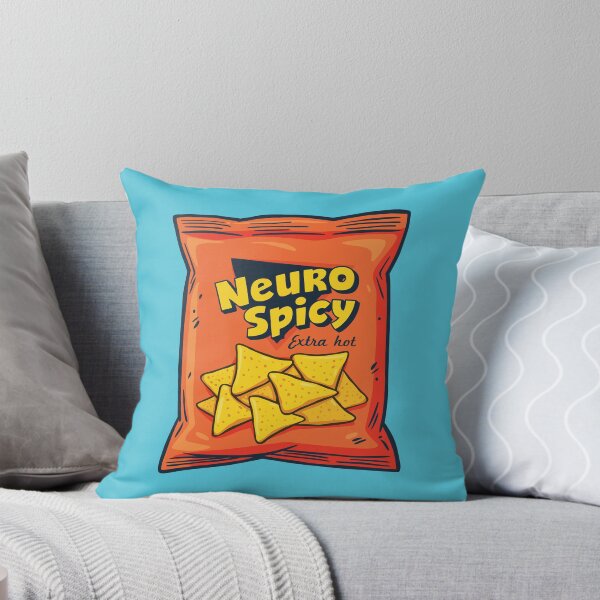 Item preview, Neuro-spicy | Extra Hot | funny tortilla chip bag meme designed and sold by MamSelle.