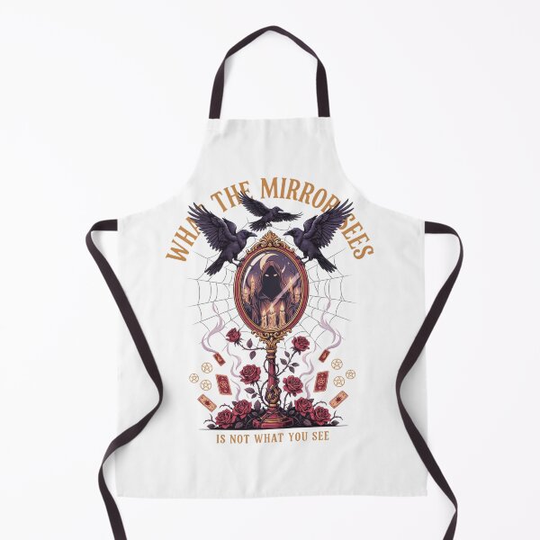 Item preview, Mirror Witchcore Scrying Halloween Design Graphic Tee v14 designed and sold by DarylWelsh2024.