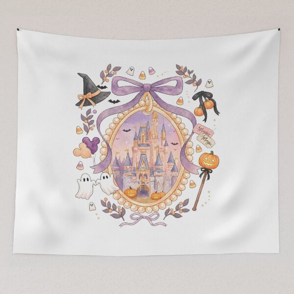 Item preview, Cute Magical Castle Halloween designed and sold by River Silva.