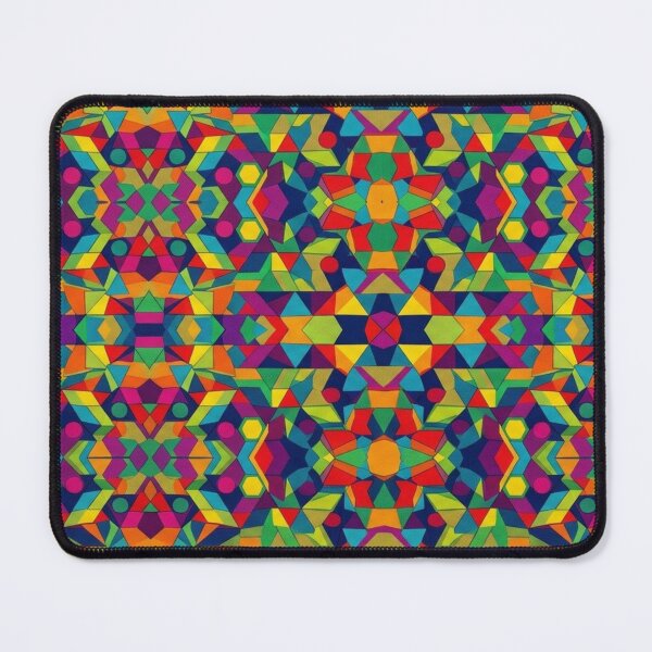 Item preview, Colorful Geometric Mosaic Pattern designed and sold by lungpleecha.