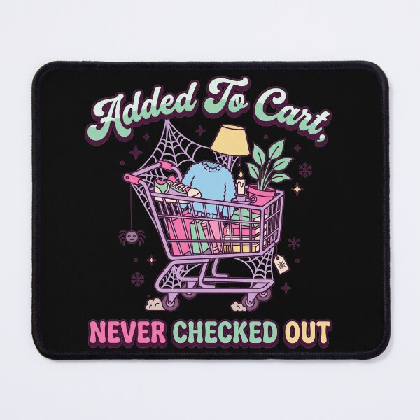 Item preview, Added To Cart Never Checked Out Cobweb Cart designed and sold by Seeding Serendipity.