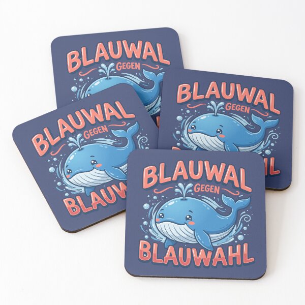 Item preview, Blue whale versus blue whale designed and sold by RAWWR.