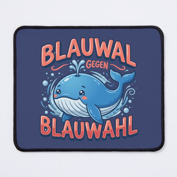 Item preview, Blue whale versus blue whale designed and sold by RAWWR.