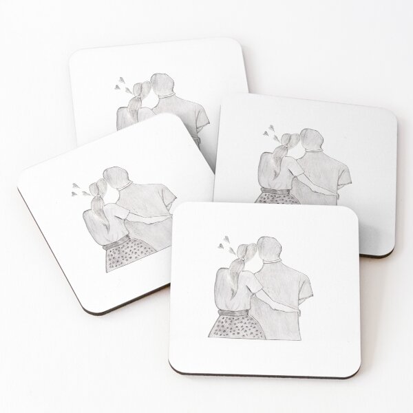 Item preview, Forever Together - Romantic Couple Hug Pencil Sketch Love Art` designed and sold by Sketch drawing life .