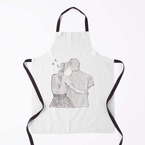 Item preview, Forever Together - Romantic Couple Hug Pencil Sketch Love Art` designed and sold by Sketch drawing life .