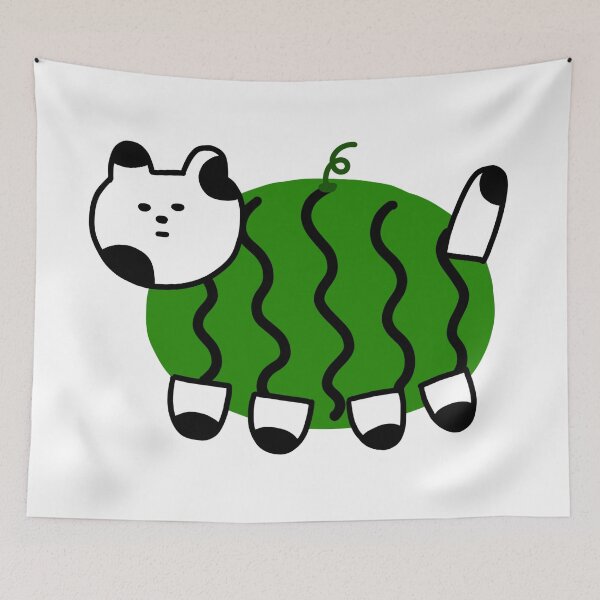Item preview, Watermelon Cat designed and sold by superbaechoo.