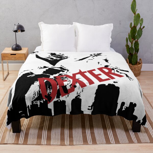 Item preview, Dexter Morgan Stencil Vector Illustration — Minimalist Blood Splatter & City Skyline Art designed and sold by DesignbyAnnaM.