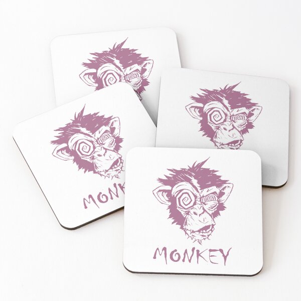 Item preview, Psychedelic Spiral Eyes Monkey designed and sold by Colorful-Garden.